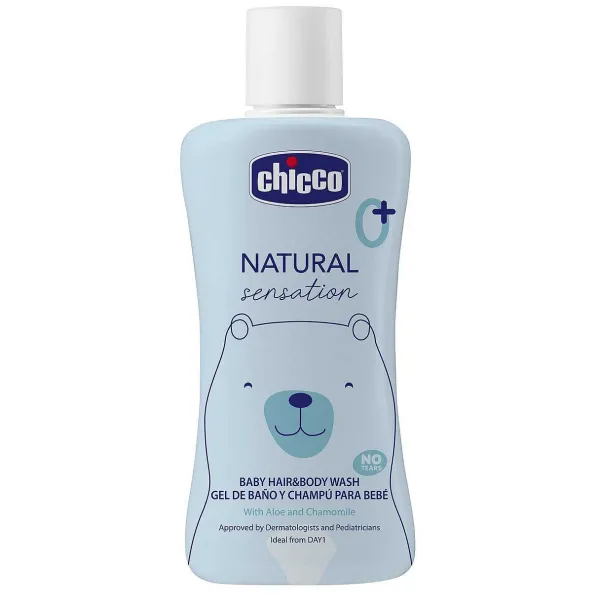 Shampoo E Bagnoschiuma | Chicco Baby Detergente Corpo E Capelli Natural Sensation