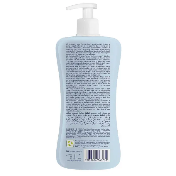 Shampoo E Bagnoschiuma | Chicco Baby Detergente Corpo E Capelli Natural Sensation