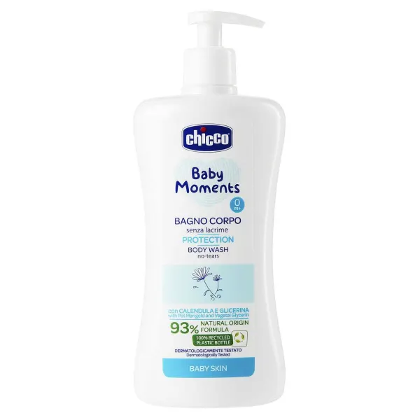 Shampoo E Bagnoschiuma | Chicco Bagno Corpo Senza Lacrime Baby Moments - Protection