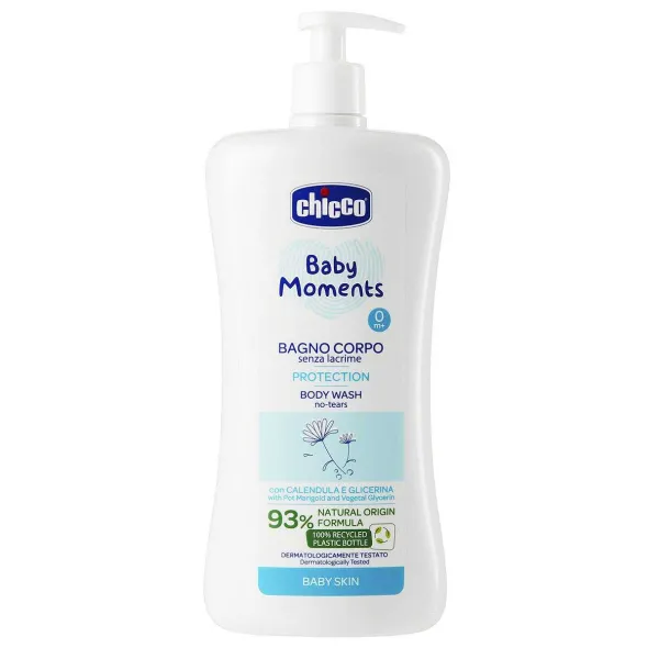 Shampoo E Bagnoschiuma | Chicco Bagno Corpo Senza Lacrime Baby Moments - Protection