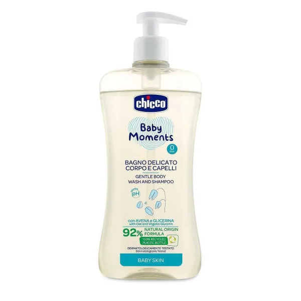 Shampoo E Bagnoschiuma | Chicco Bagno Delicato Corpo E Capelli Baby Moments