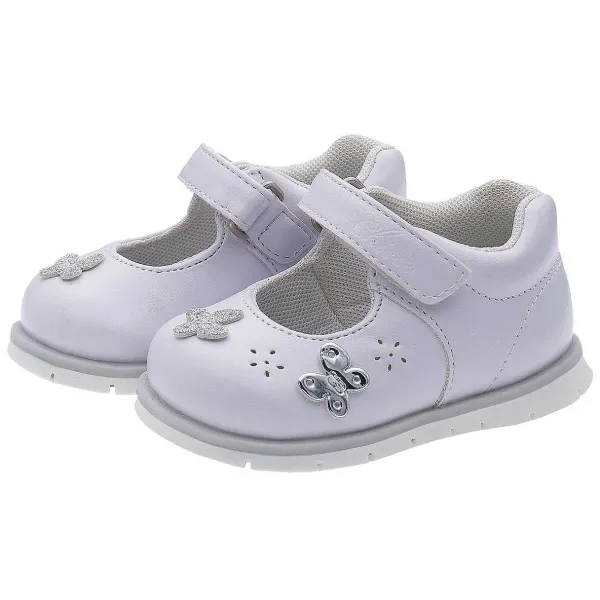 Ballerine | Chicco Ballerina Bambina Farida Bianco-300