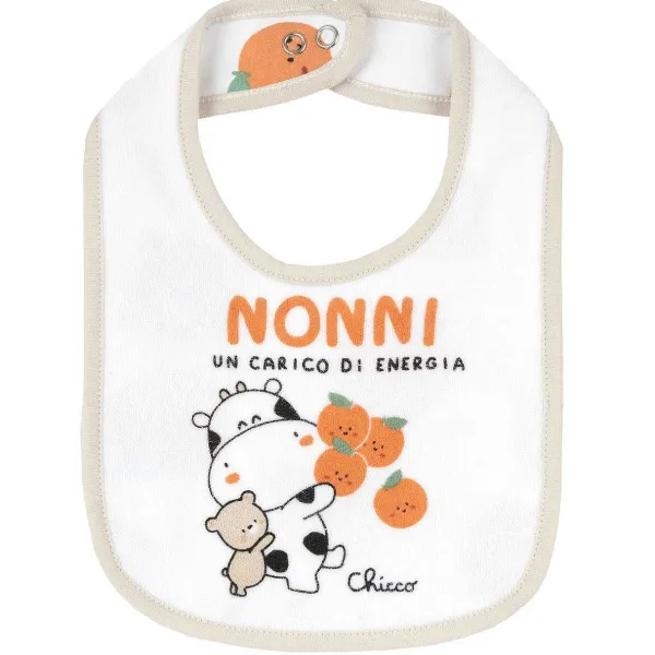 Bavagli | Chicco Bavaglino Stampato Naturale Stampato