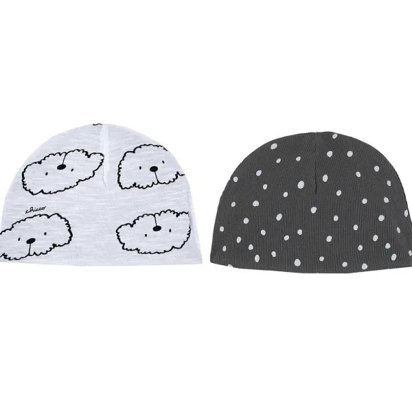 Cappelli, Guanti E Sciarpe | Chicco Cappellino Reversibile Con Fantasia All Over