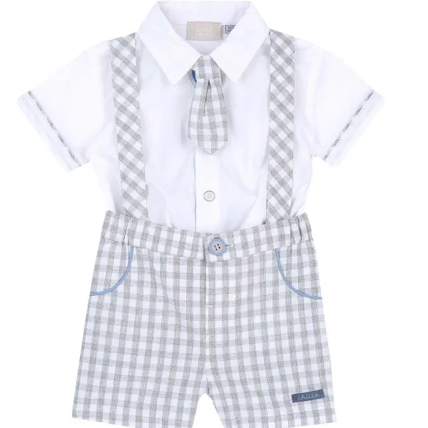 Completi | Chicco Completo Camicia Con Pantaloni Corti