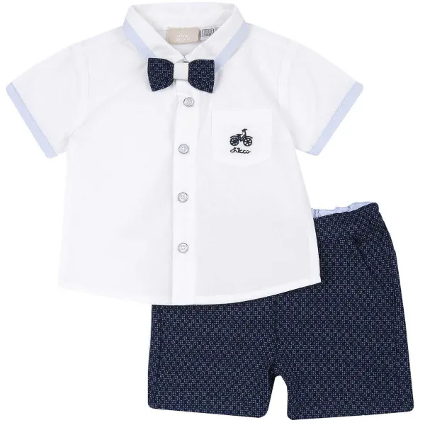 Completi | Chicco Completo Camicia Con Pantaloni Corti