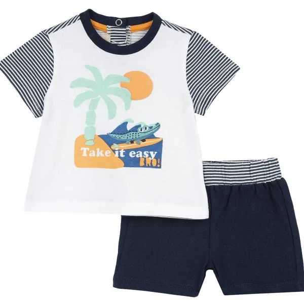 Completi | Chicco Completo Maglietta Con Pantaloni Corti