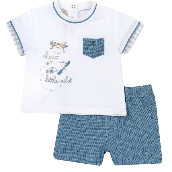 Completi | Chicco Completo Maglietta Con Pantaloni Corti