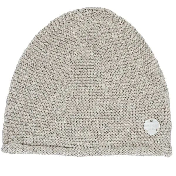 Cappelli, Guanti E Sciarpe | Chicco Cuffietta In Maglia Naturale Medio