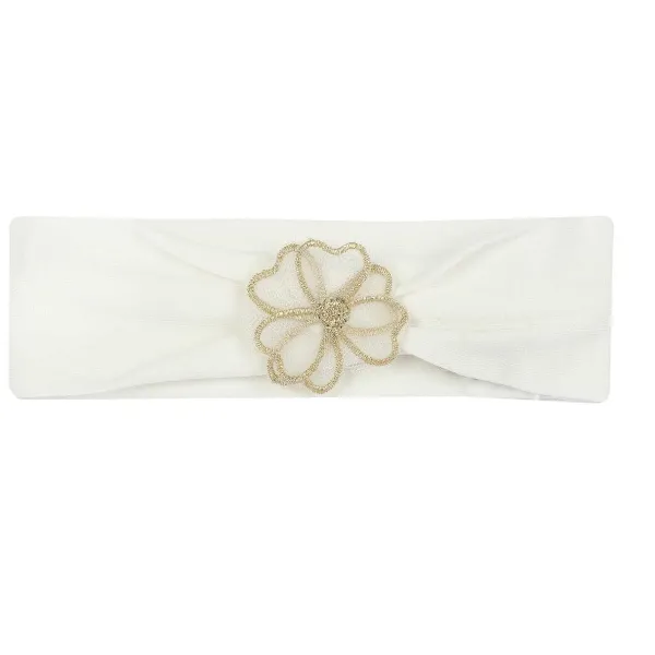 Cappelli, Guanti E Sciarpe | Chicco Fascetta Con Fiore Applicato