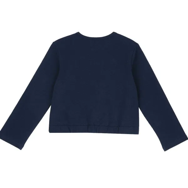 Cardigan | Chicco Giacca Con Paillettes Applicate Davanti