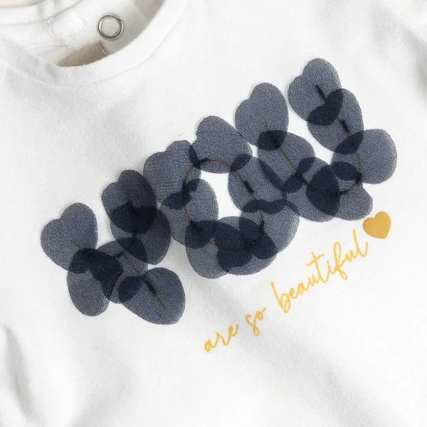 T-Shirt | Chicco Maglietta Con Stampa E Applicazioni
