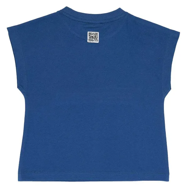 T-Shirt | Chicco Maglietta Manica Corta Blu Medio