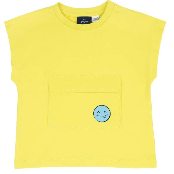 T-Shirt | Chicco Maglietta Manica Corta Giallo Medio