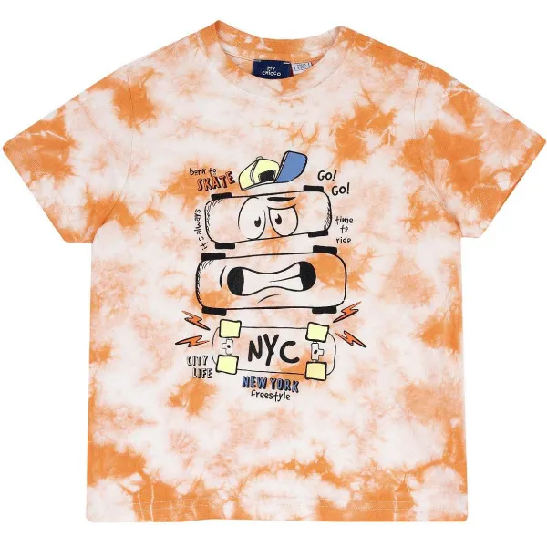 T-Shirt | Chicco Maglietta Manica Corta Effetto Tie-Dye