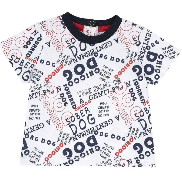 T-Shirt | Chicco Maglietta Manica Corta Stampa Fantasia