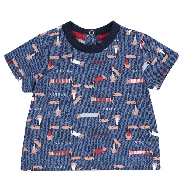 T-Shirt | Chicco Maglietta Manica Corta Stampa Fantasia