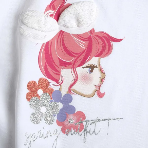 T-Shirt | Chicco Maglietta Manica Mini Con Stampa