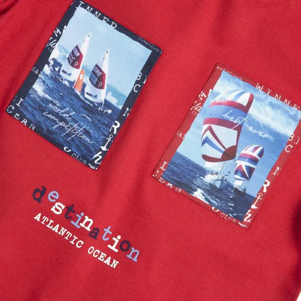 T-Shirt | Chicco Maglietta Rossa Manica Corta