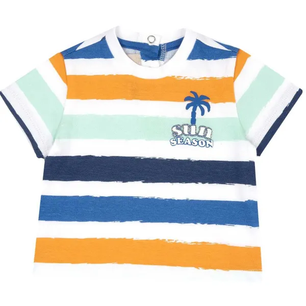 T-Shirt | Chicco Maglietta Stampa A Righe
