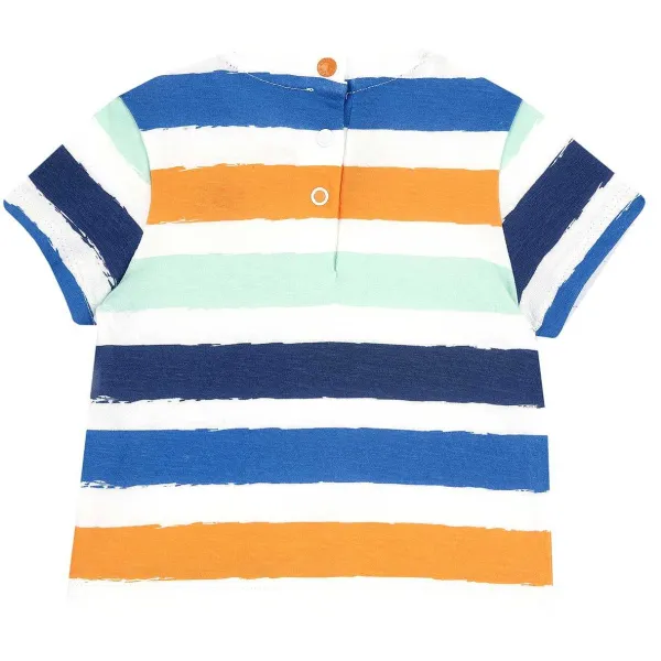 T-Shirt | Chicco Maglietta Stampa A Righe