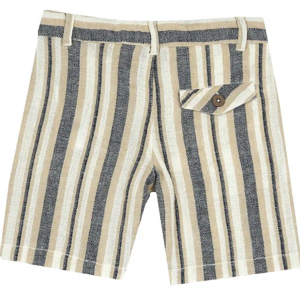Pantaloni | Chicco Pantaloni Corti A Righe