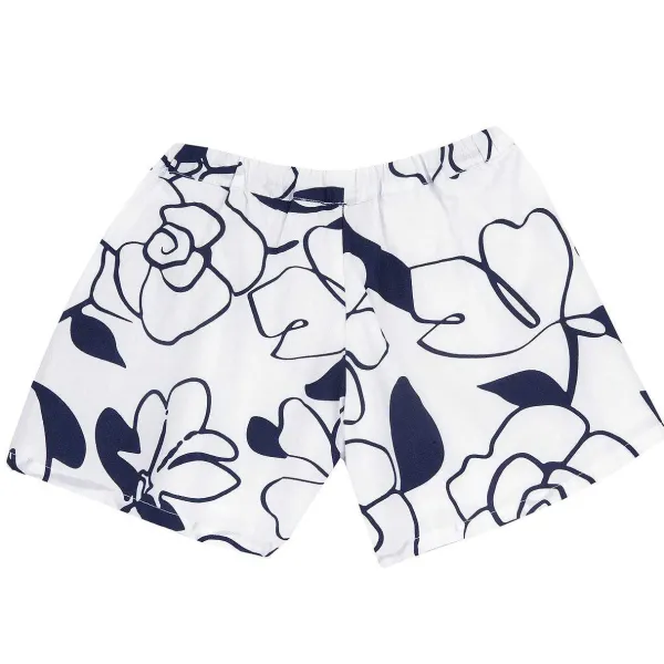Pantaloni | Chicco Pantaloni Corti Fantasia Fiori