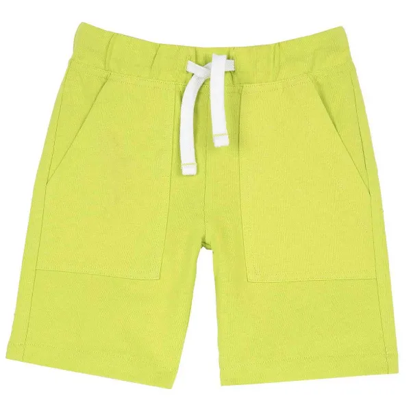 Pantaloni | Chicco Pantaloni Corti Tinta Unita Verde Chiaro
