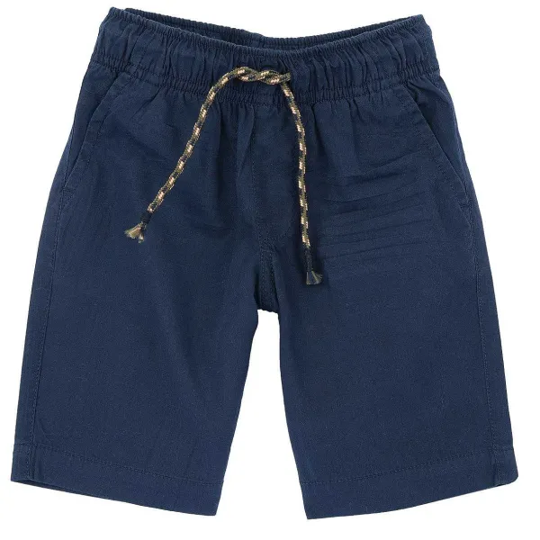 Pantaloni | Chicco Pantaloni Corti Tinta Unita Blu Scuro