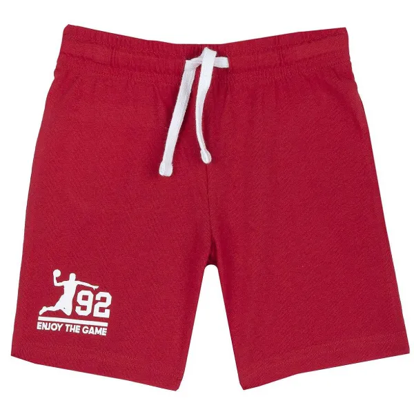 Pantaloni | Chicco Pantaloni Corti Tinta Unita Rosso Medio