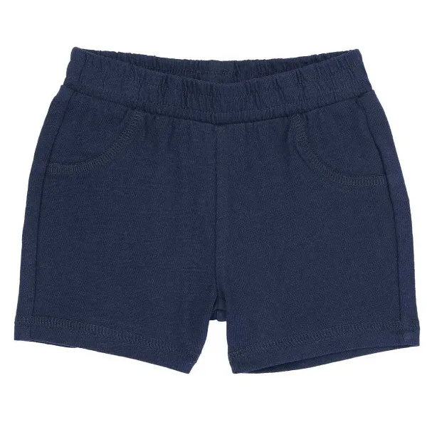 Pantaloni | Chicco Pantaloni Corti Tinta Unita Blu Scuro