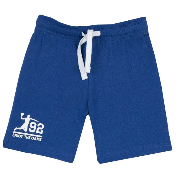 Pantaloni | Chicco Pantaloni Corti Tinta Unita Blu Medio