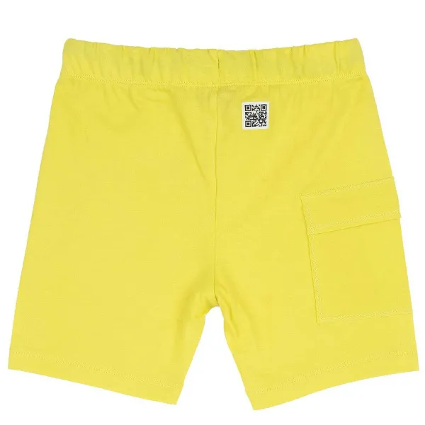 Pantaloni | Chicco Pantaloni Corti Tinta Unita Giallo Medio