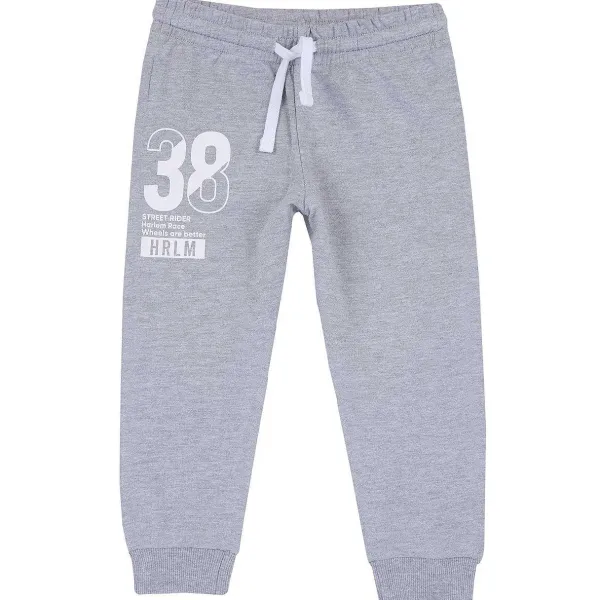 Completi | Chicco Pantaloni Di Felpa Con Stampa Grigio Chiaro