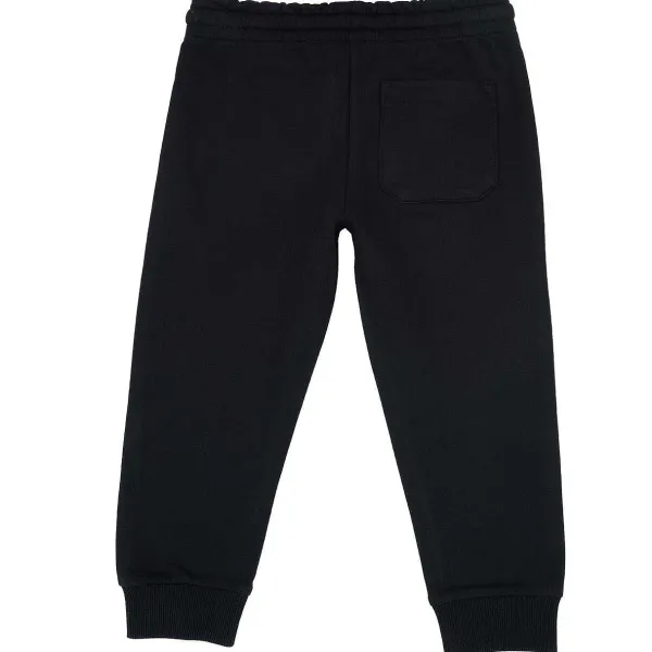 Pantaloni | Chicco Pantaloni Di Felpa Con Stampa Nero