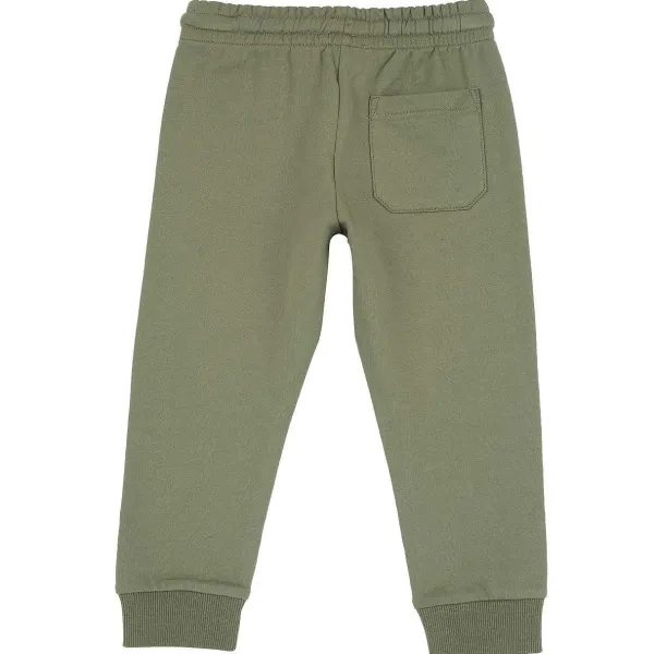 Pantaloni | Chicco Pantaloni Di Felpa Con Stampa Verde Chiaro
