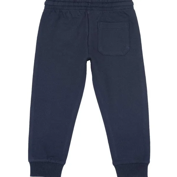 Completi | Chicco Pantaloni Di Felpa Con Stampa Blu Scuro