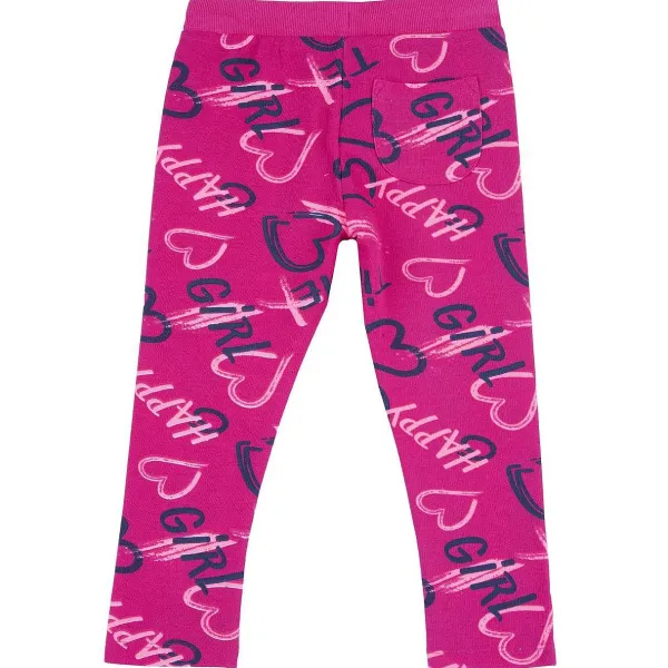 Pantaloni | Chicco Pantaloni Di Felpa Con Stampa Allover Rosa Stampato