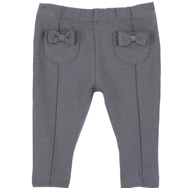 Pantaloni | Chicco Pantaloni In Felpa Con Fiocchetti