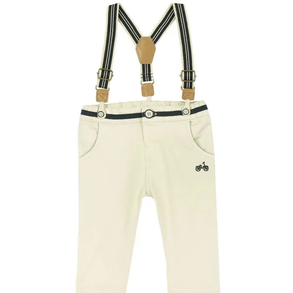 Pantaloni | Chicco Pantaloni Lunghi Con Bretelle