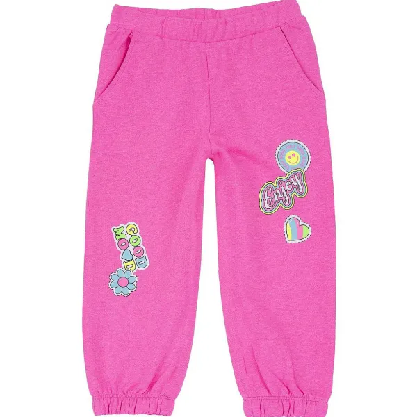 Pantaloni | Chicco Pantaloni Lunghi In Felpa Rosa Medio