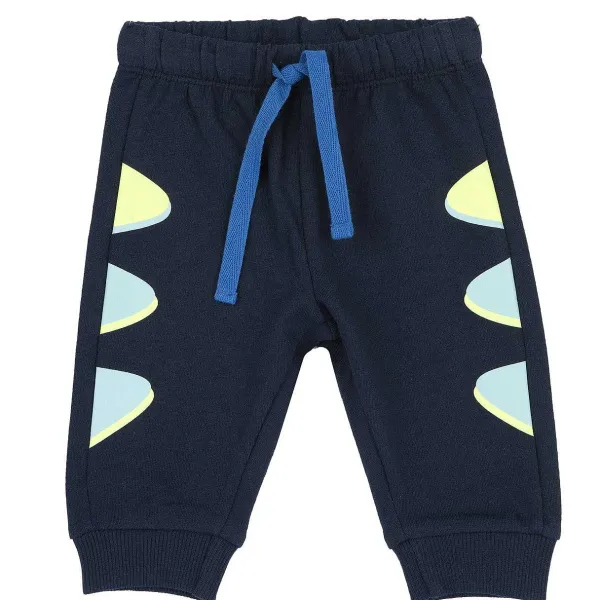 Pantaloni | Chicco Pantaloni Lunghi In Felpa Blu Scuro