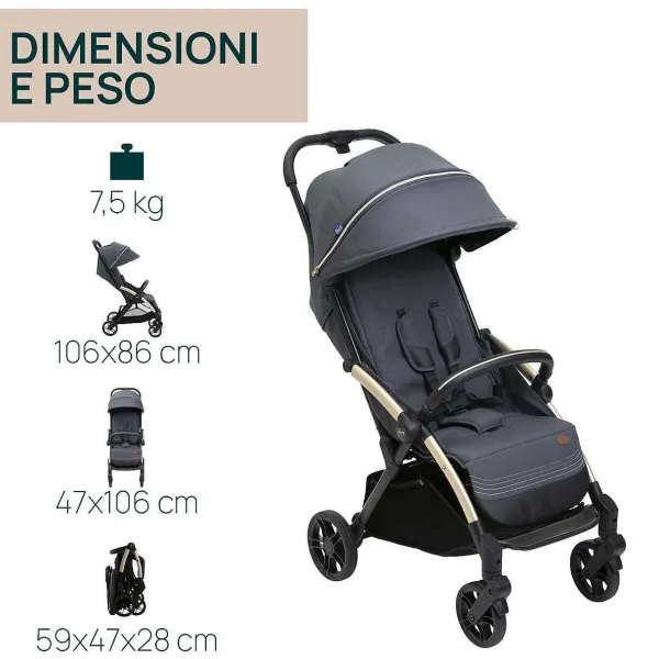 Passeggini | Chicco Passeggino Goody Xplus Dark Shadow
