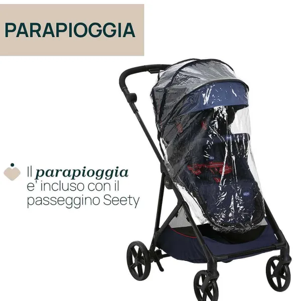 Passeggini | Chicco Passeggino Seety Oxford Blue