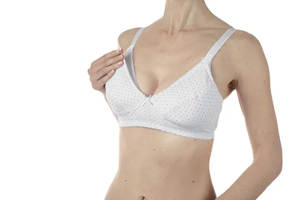 Reggiseni Allattamento | Chicco Reggiseno Allattamento In Microfibra Bianco