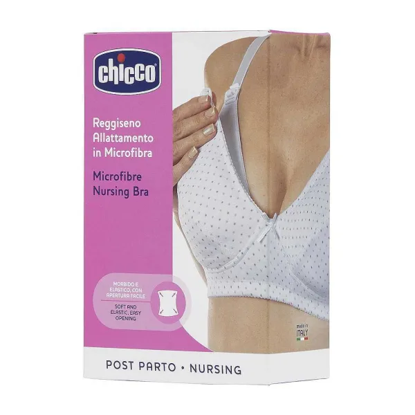 Reggiseni Allattamento | Chicco Reggiseno Allattamento In Microfibra Bianco