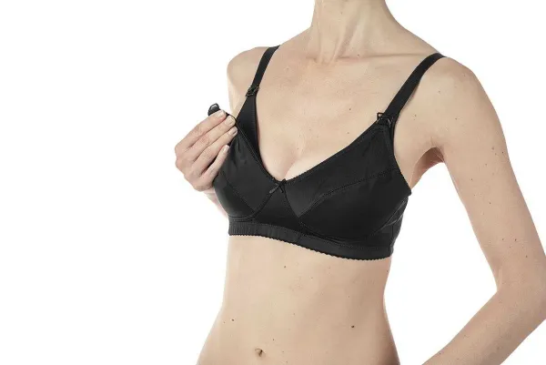Reggiseni Allattamento | Chicco Reggiseno Allattamento In Microfibra Nero