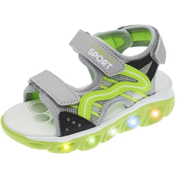 Sandali | Chicco Sandalo Bambino Coel Grigio