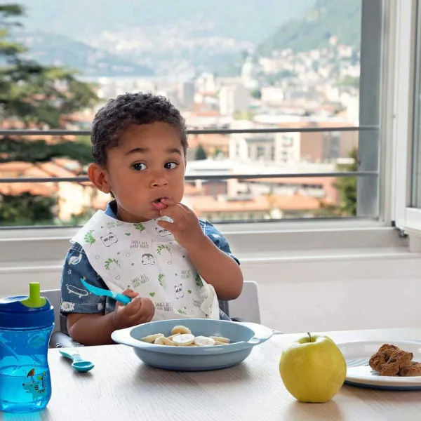 Piatti E Posate | Chicco Set Pappa 12M+ Azzurro