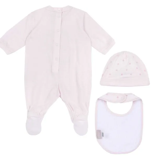 Completi | Chicco Set Regalo Con Tutina Cappello E Bavaglino Rosa Chiaro